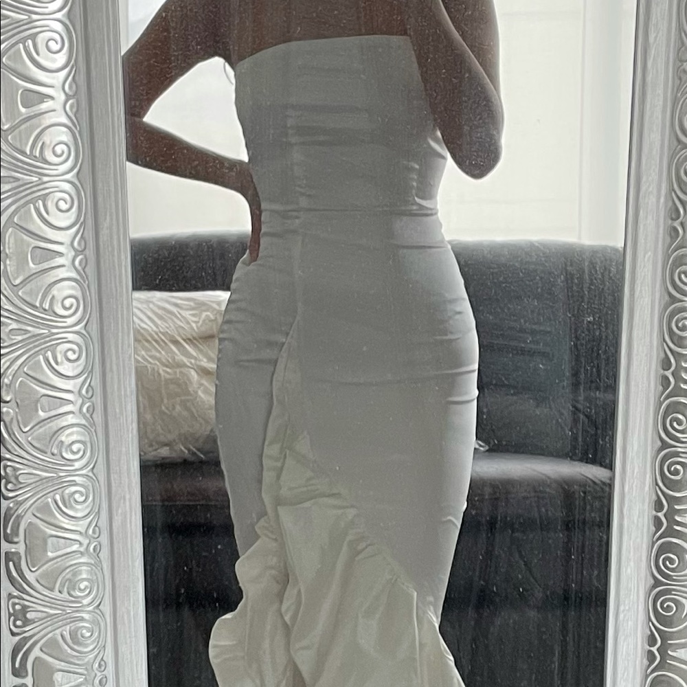 White dress - Wedding Gown - Small